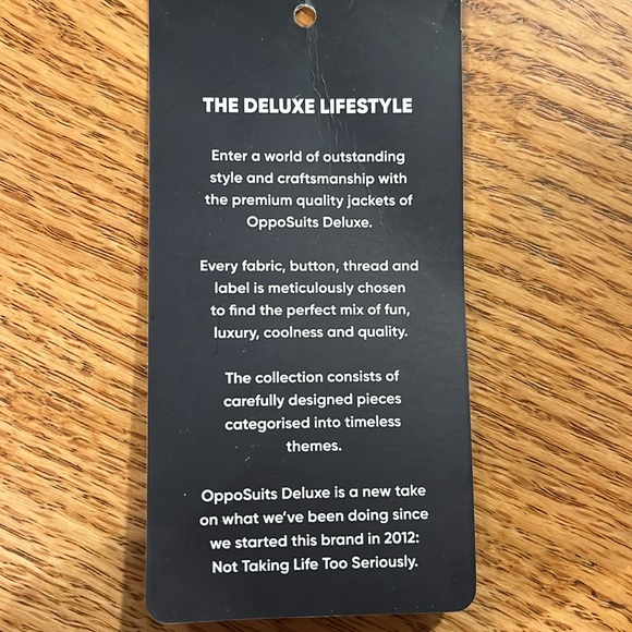 NWT Black OppoSuits Deluxe X-Mas Icons Embroidered Christmas Blazer - Picture 15 of 16